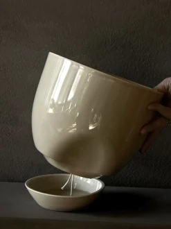 Hydrous Planter, Ø12, Ashen