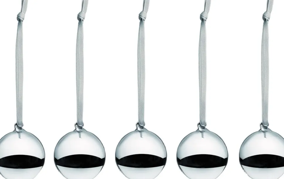 Iittala glaskugler 40mm blank 5 dele