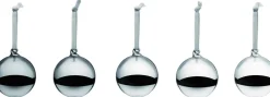 Iittala glaskugler 80mm blank 5 dele