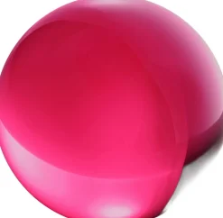 Iittala glass sphere 8cm crimson red