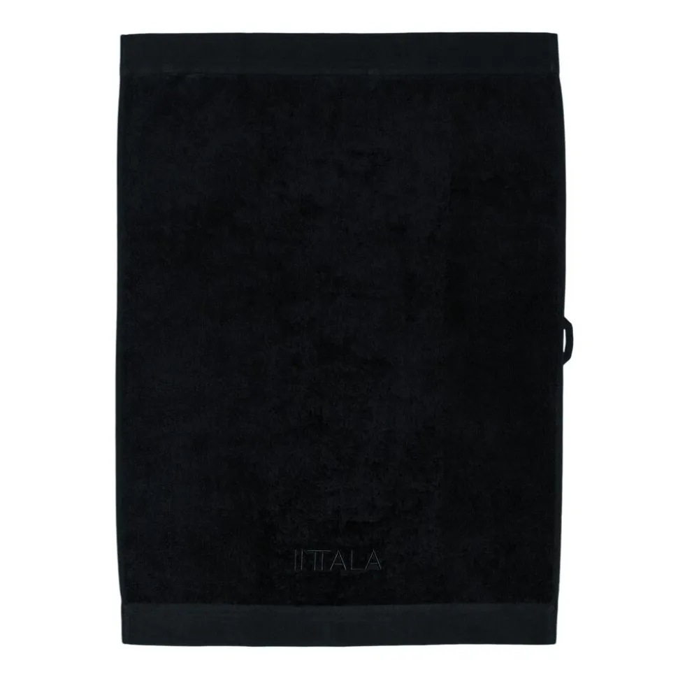 Iittala håndklæde 50x70cm sort GOTS