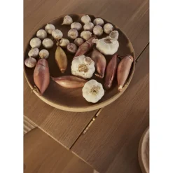 Inka Wood Tray Round - Large