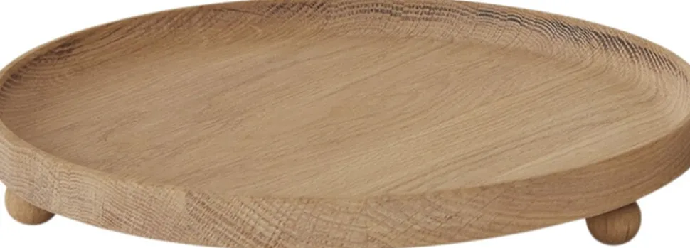 Inka Wood Tray Round - Large