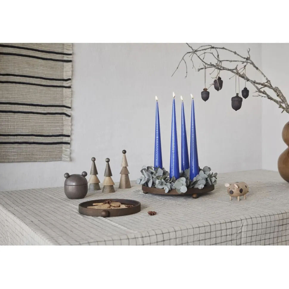 Inka Wood Tray Round - Large