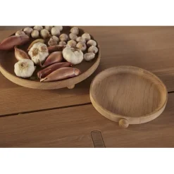 Inka Wood Tray Round - Small