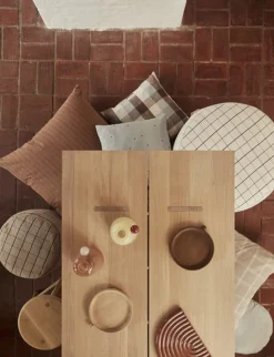 Inka Wood Tray Round - Small