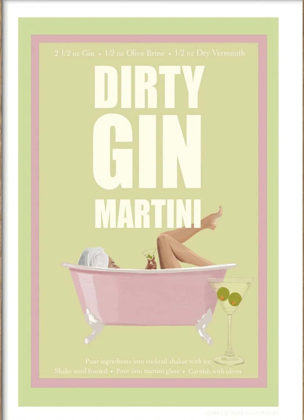 Jenny Liz Rome - Dirty Gin Martini