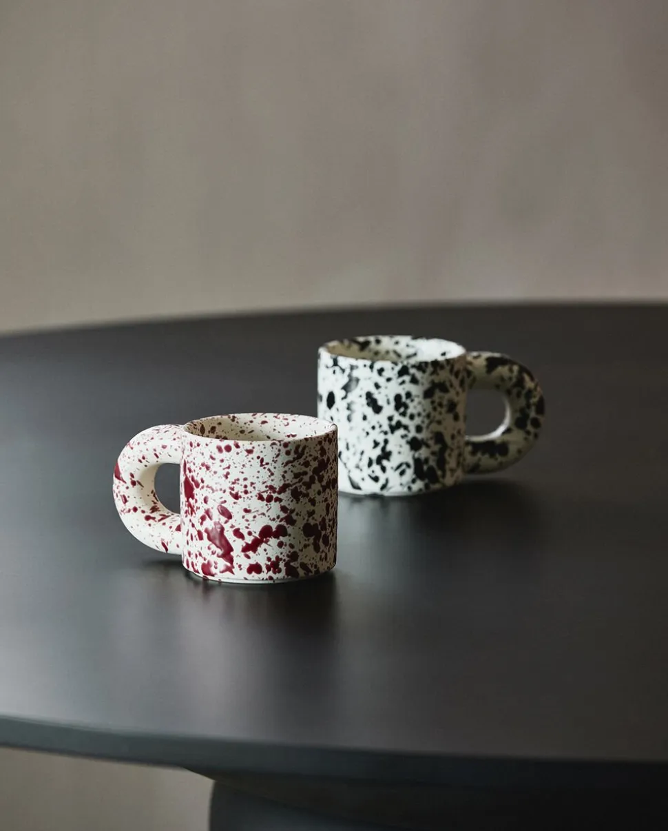 JOSE cup w. splash - black