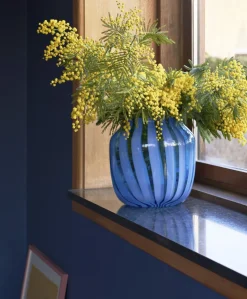 Juice Vase-Wide-Light blue