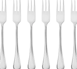 Kagegaffel Oxford 16,2 cm 6 stk. Blankt stål