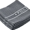 Karklude Pillivuyt 32 x 32 cm 3 stk. Blå/Hvid 100 % økologis