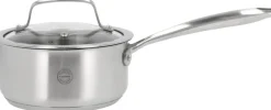 Kasserolle med glaslåg Roya 1,5 liter 16 cm Rustfrit stål