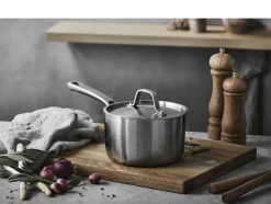 Kasserolle med låg Divette 1,9 liter Rustfrit stål