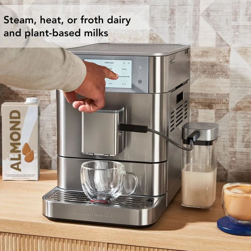 KITCHENAID fuldautomatisk espressomaskin-5KES8558ESX
