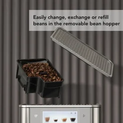 KITCHENAID fuldautomatisk espressomaskin-5KES8558ESX