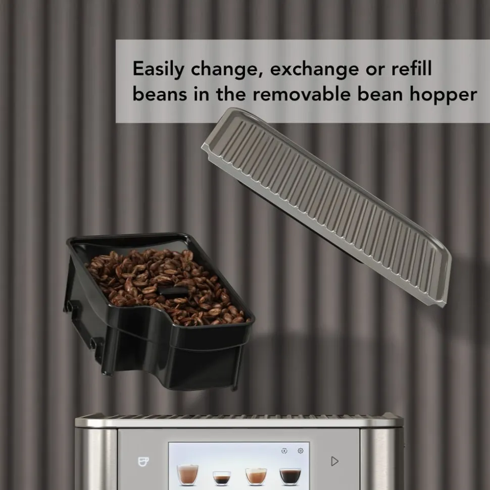 KITCHENAID fuldautomatisk espressomaskin-5KES8558ESX