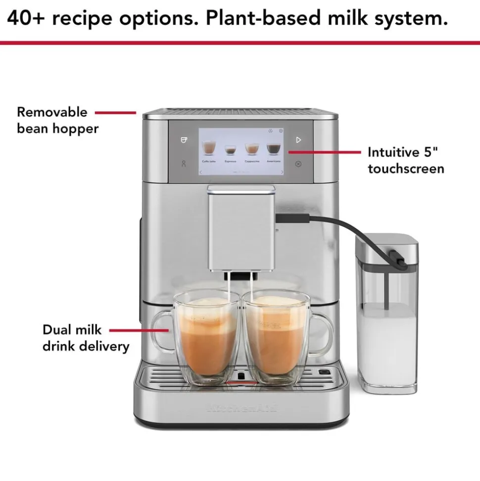 KITCHENAID fuldautomatisk espressomaskin-5KES8558ESX