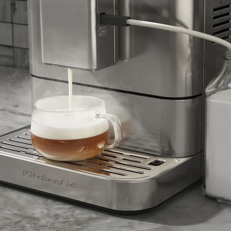 KITCHENAID fuldautomatisk espressomaskin-5KES8556ESX
