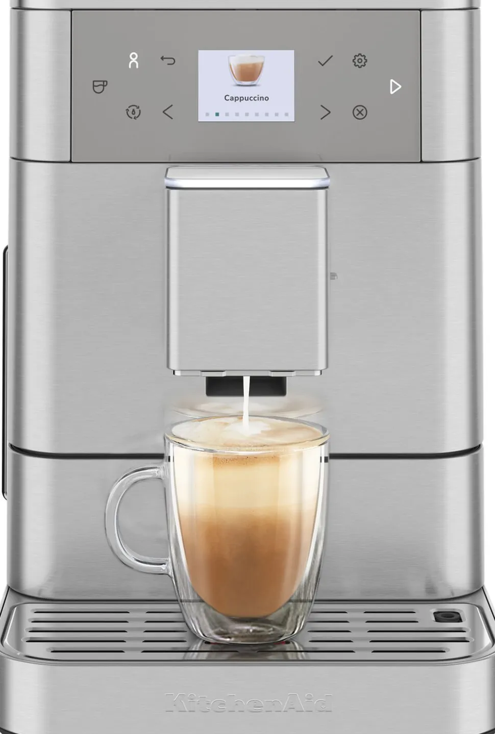 KITCHENAID fuldautomatisk espressomaskin-5KES8556ESX