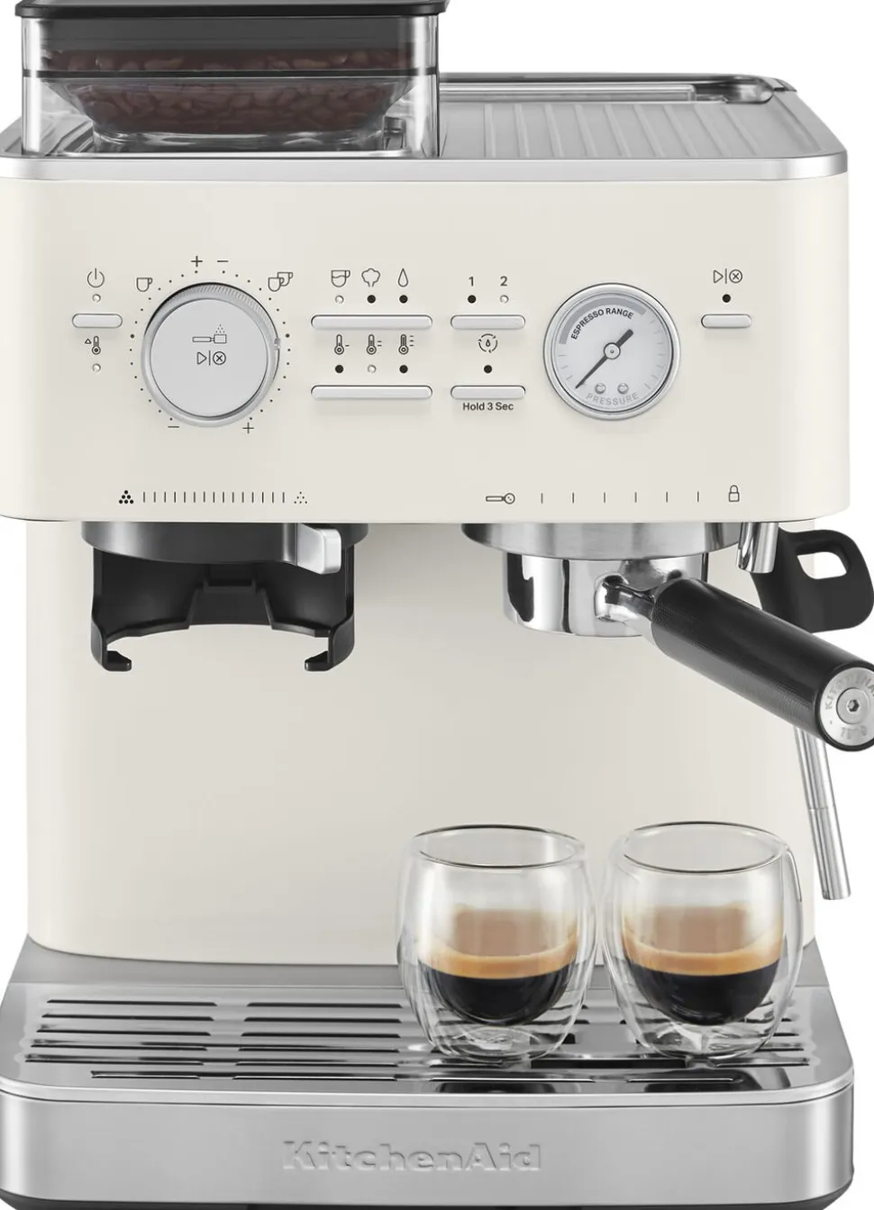 KITCHENAID halvautomatisk espressomaskine-5KES6551EPL