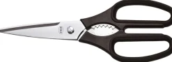 Køkkensaks 22 cm Stål/Sort