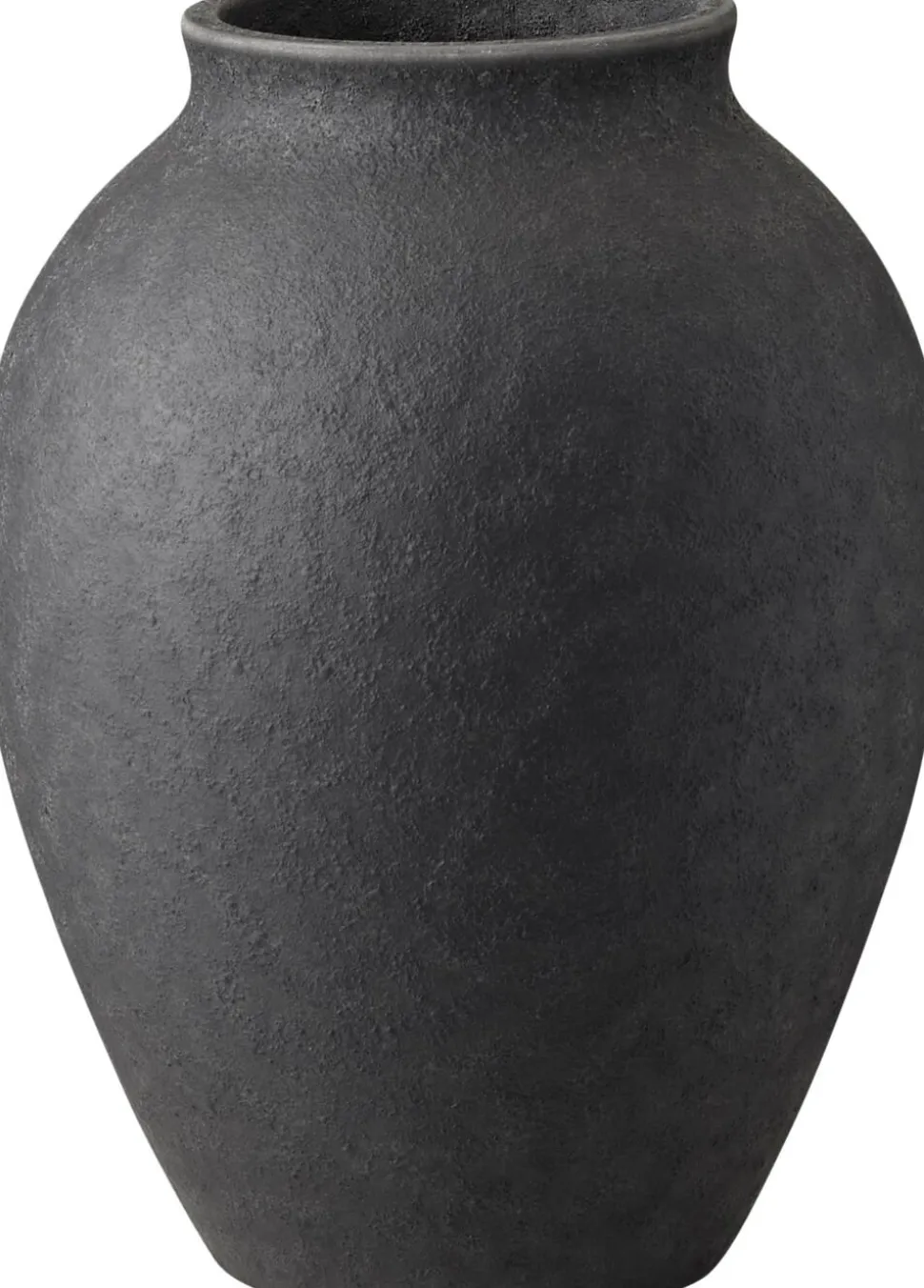 Knabstrup vase, antracitgrå, 12,5 cm
