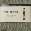 Knitted dishcloth Oak