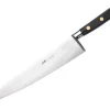 Kokkekniv Ideal 20 cm Stål/Sort