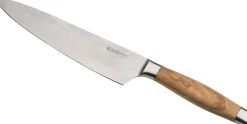 Kokkekniv m/ oliventræsskaft 20cm