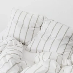 Økologisk sengesæt Flow beige - GOTS