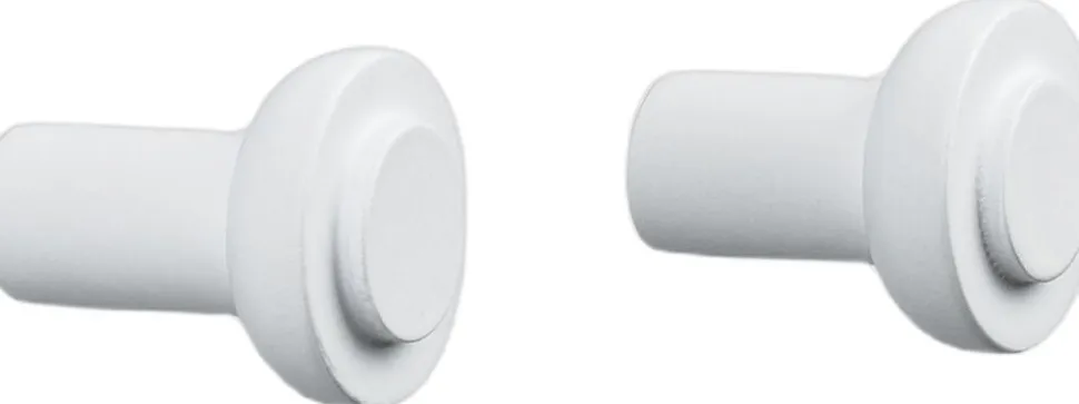 Krog Sensu 2,5 x 3 cm 2 stk. White Birk