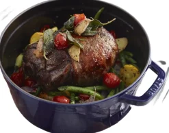 La Cocotte 24 cm blå