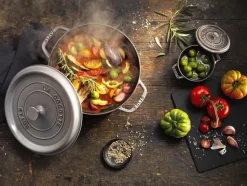 La Cocotte 28 cm grå