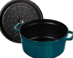 La Cocotte Cocotte 26 cm / 5,25 l, Rund, La-Mer-Turkis-Blågr