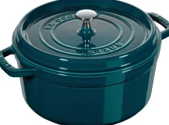 La Cocotte Cocotte 26 cm / 5,25 l, Rund, La-Mer-Turkis-Blågr