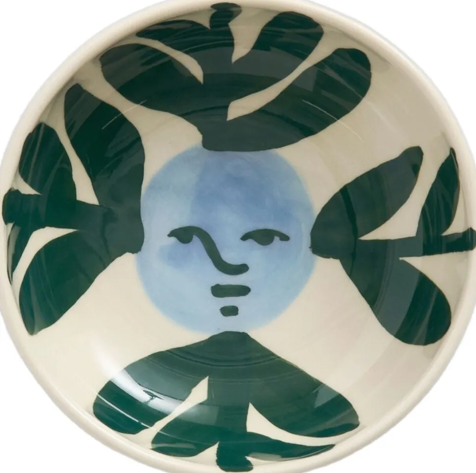 La Pittura Bowl - Ø12 - Moon face vine