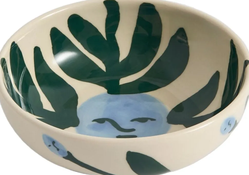 La Pittura Bowl - Ø12 - Moon face vine