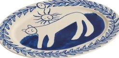 La Pittura Oval Serving Platter - L36,5 - Charlotte
