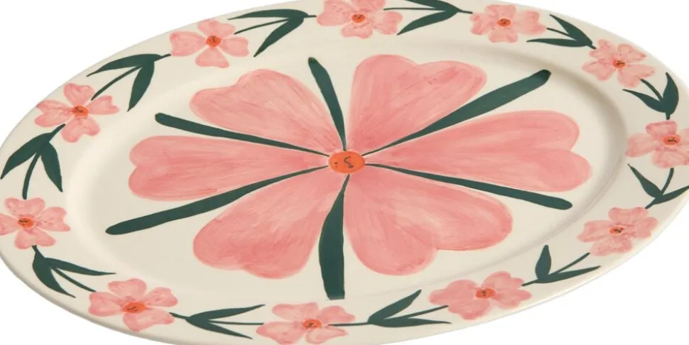 La Pittura Oval Serving Platter - L36,5 - Josephine