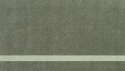 Løber, 67x120 cm, stripe vertical lysgrøn/støvet grøn