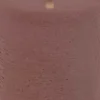 LED pillar candle, Terracotta, Rustic, 7,8x10,1 cm