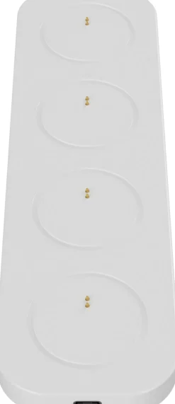 LED rechargeable base, Small, USB-C, White, 21x6 cm