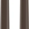 LED slim taper candle, Brown, Smooth, 2-pack, 2,3x32 cm