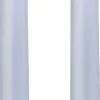 LED taper candle, Skype blue, smooth, 2-pack, 2,3x25 cm