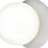 Liila 1 Medium IP44, light silver / opal