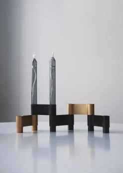LINK, CANDLE HOLDER, BLACK ANODIZED, 11060B