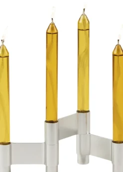 LINK, CANDLE HOLDER, POLISHED ALUMINIUM, 11060P
