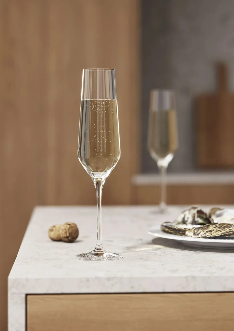 LN Vinglas Champagne 6 stk