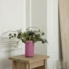 Lyngby Vase H20. 5 cm lilla porcelæn