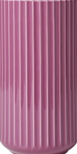 Lyngby Vase H20. 5 cm lilla porcelæn